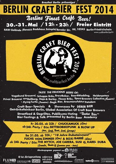 Program Craft Beer Fest 2014